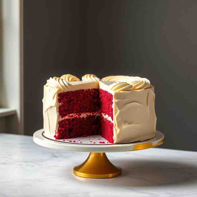 Bake Red Velvet Cake & Cream Cheese Frosting